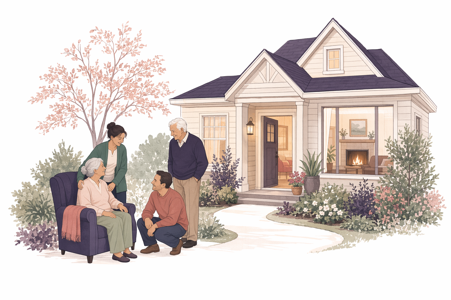 Illustration for Board-and-care & room-and-board homes