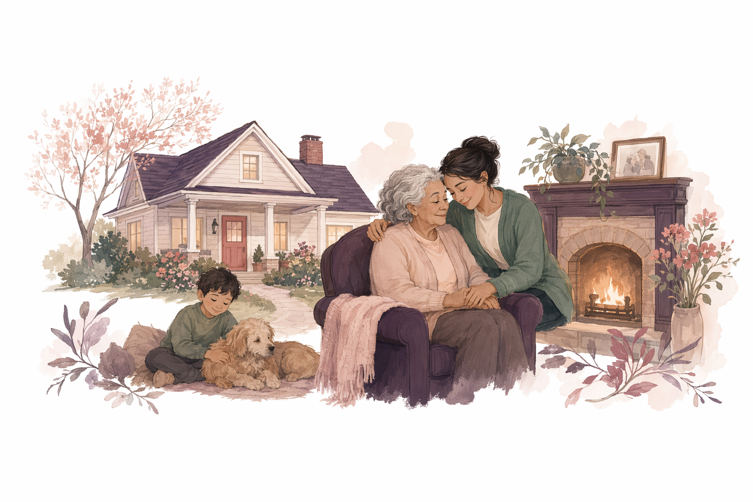Illustration for Homes that can care for memory loss