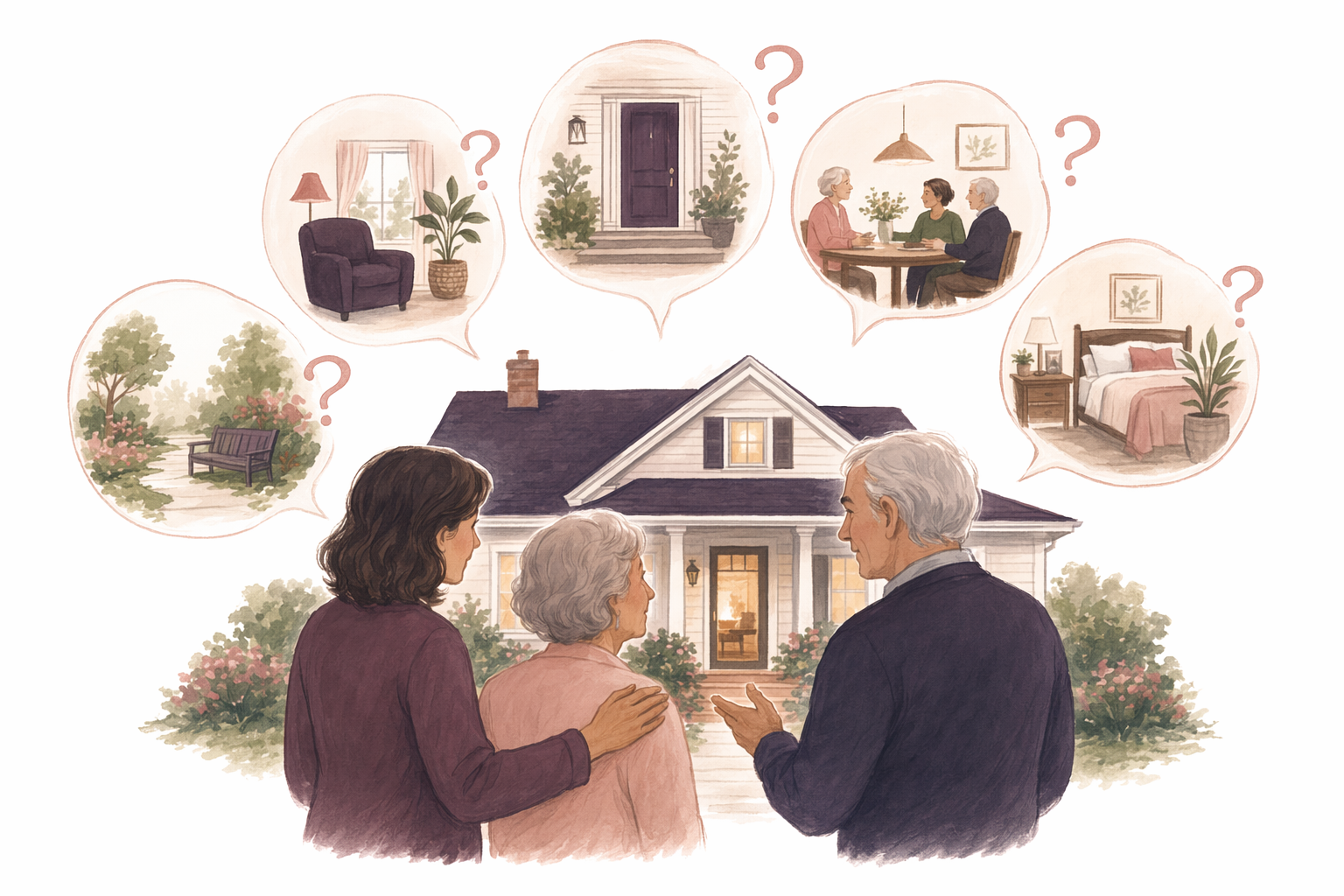 Illustration for Questions to ask when you tour a home