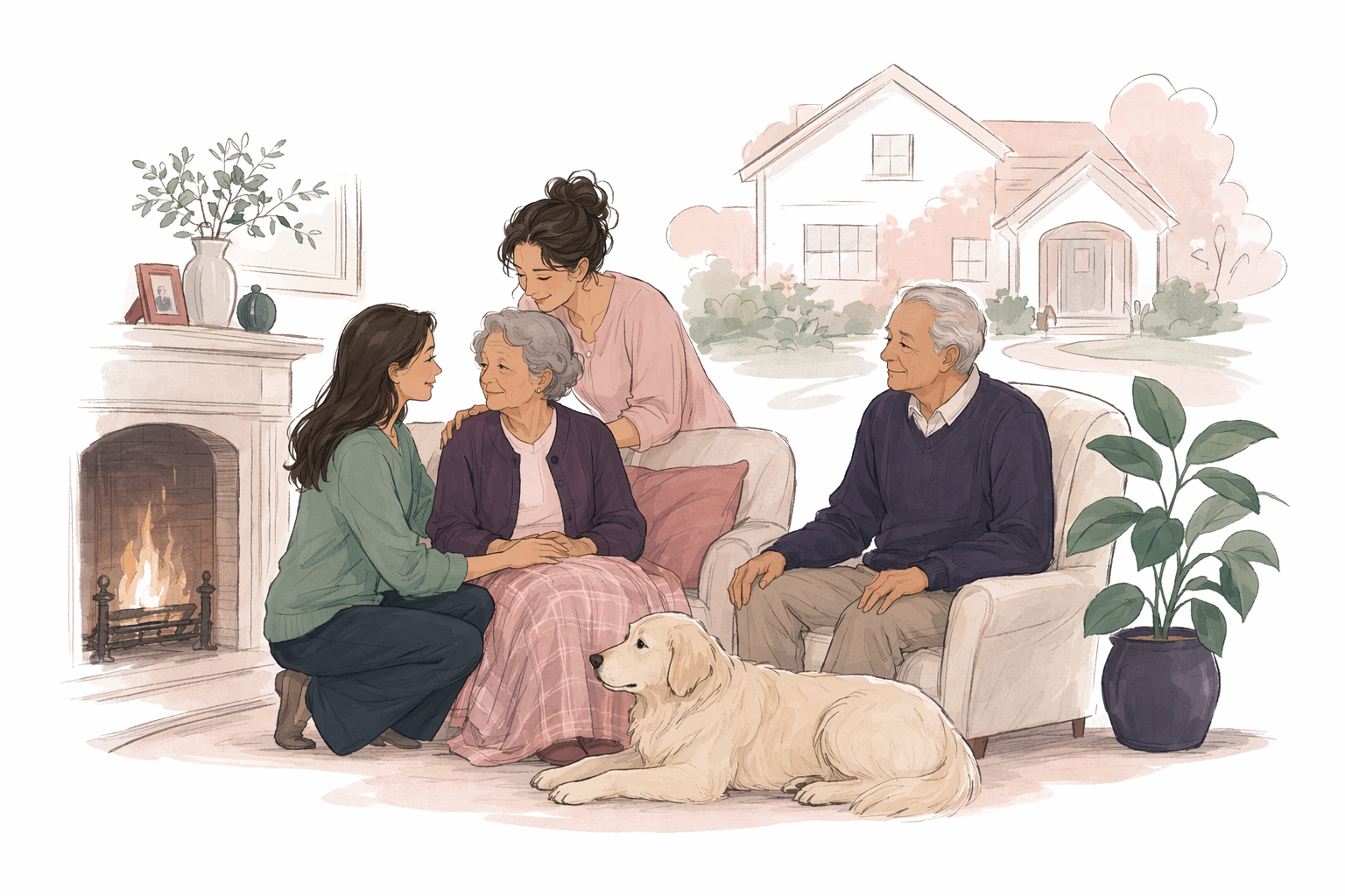 Illustration for What is adult foster care?